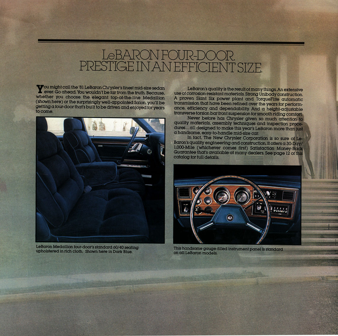 1981 Chrysler LeBaron Brochure Page 1